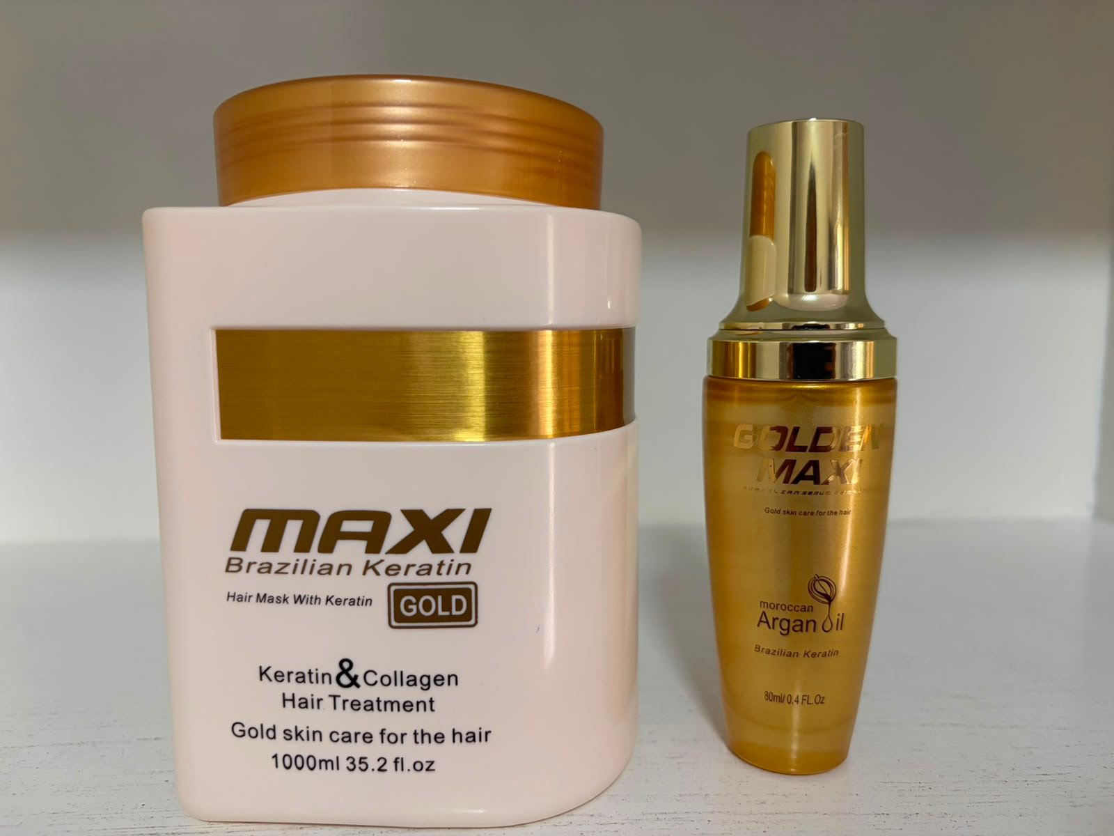 Set de Tratamiento Capilar Maxi Gold
